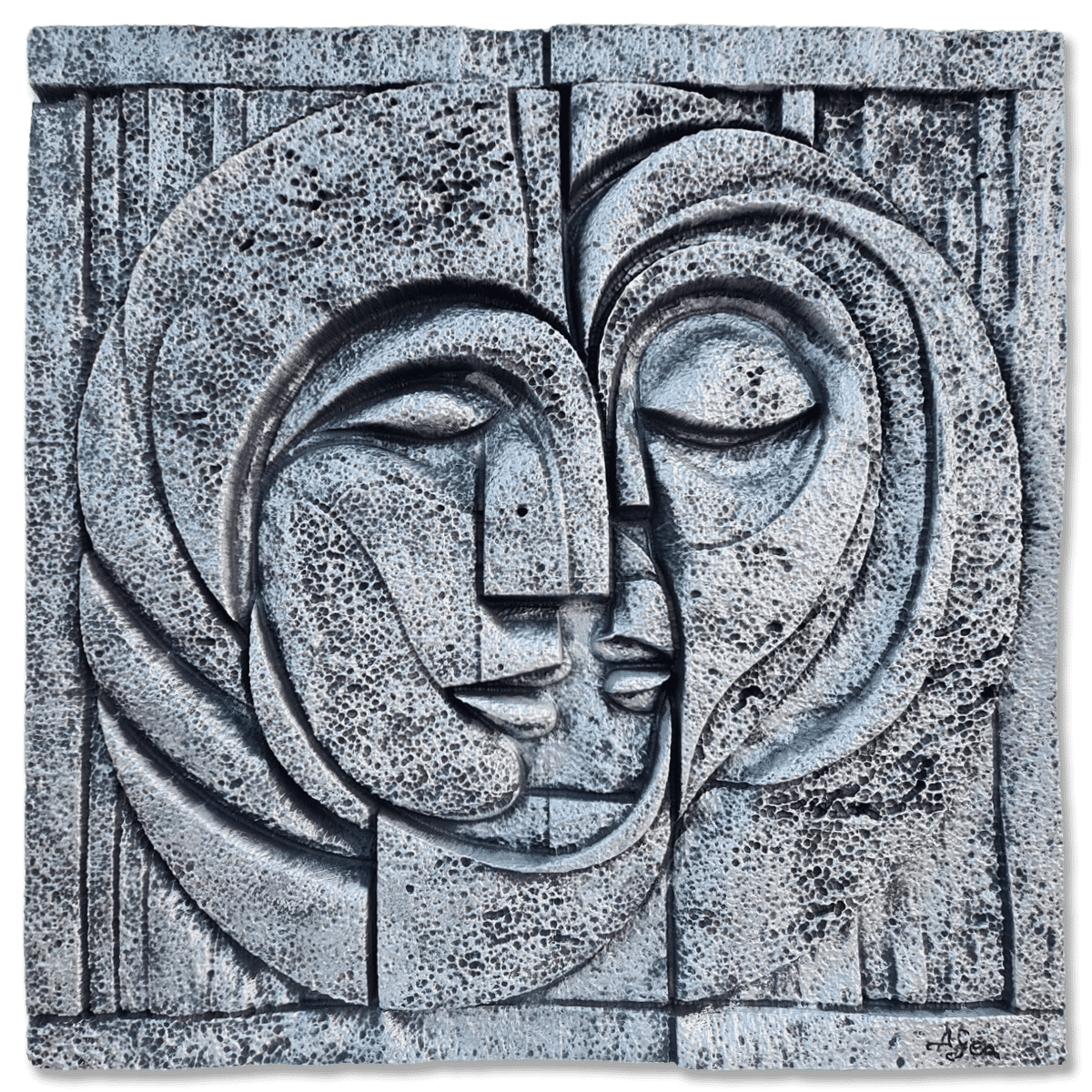 Unidad Inquebrantable - Escultura contemporánea sobre el amor eterno