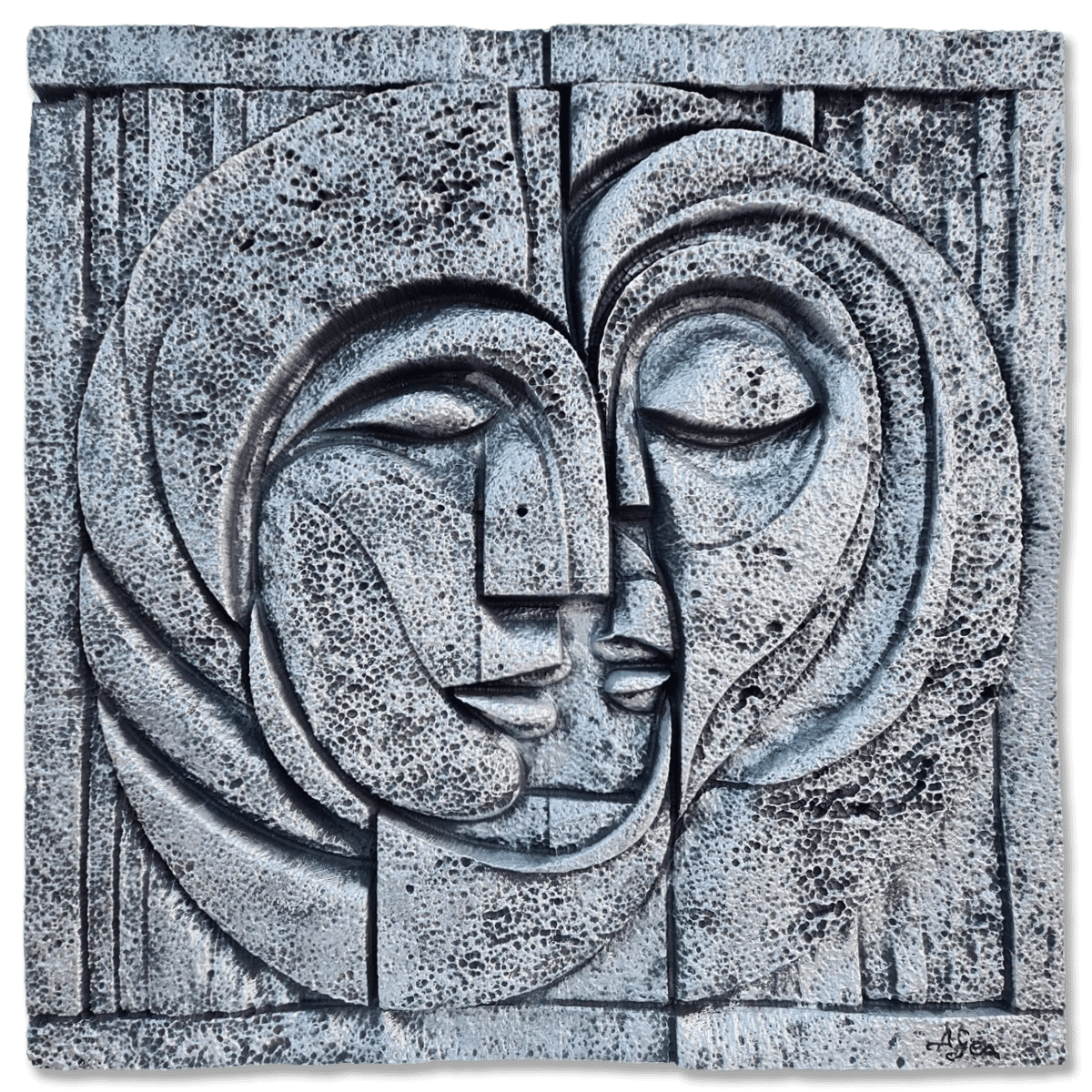 Unidad Inquebrantable - Escultura contemporánea sobre el amor eterno